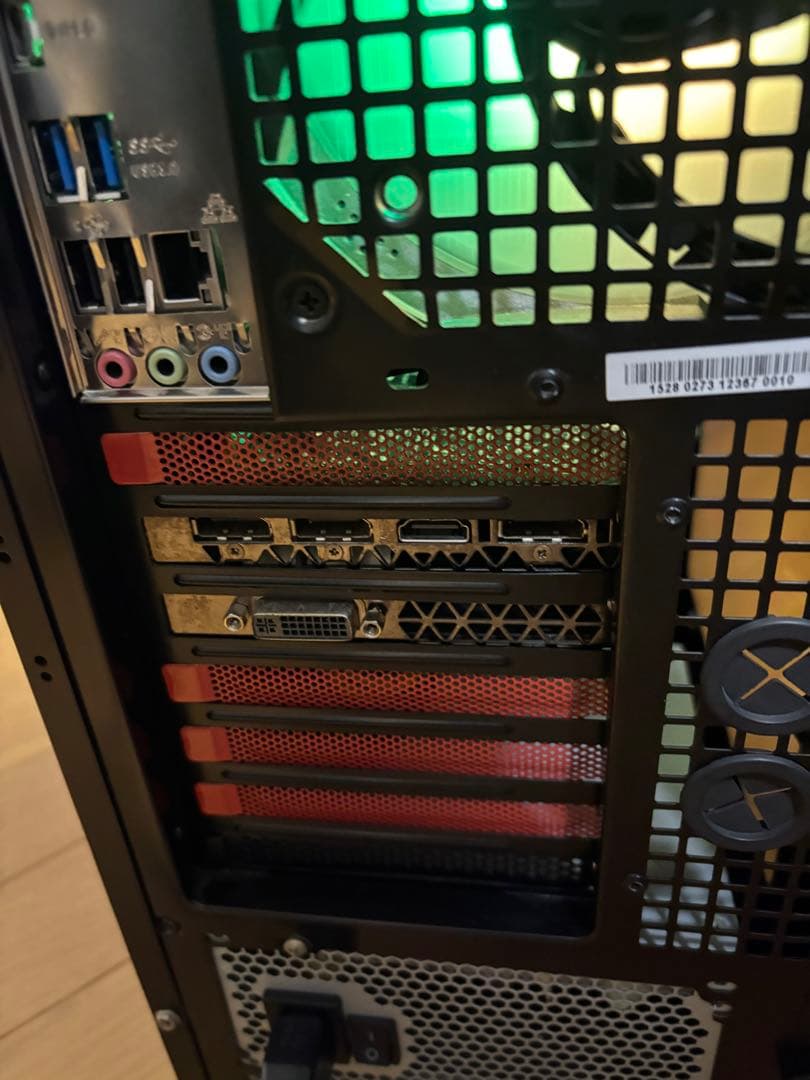 週末値下げにつき早い者勝ち！光る！自作ゲーミングPC！i7 新品M.2SSD