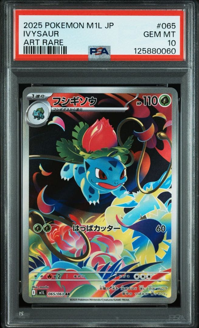 PSA10メガフシギバナ ex 3連番セット