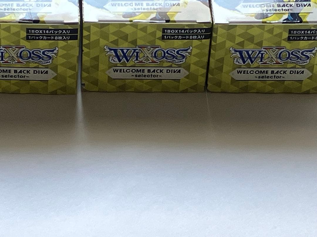 ウェルカムバックディーヴァ　WELCOME BACK DIVA　初版3箱　未開封
