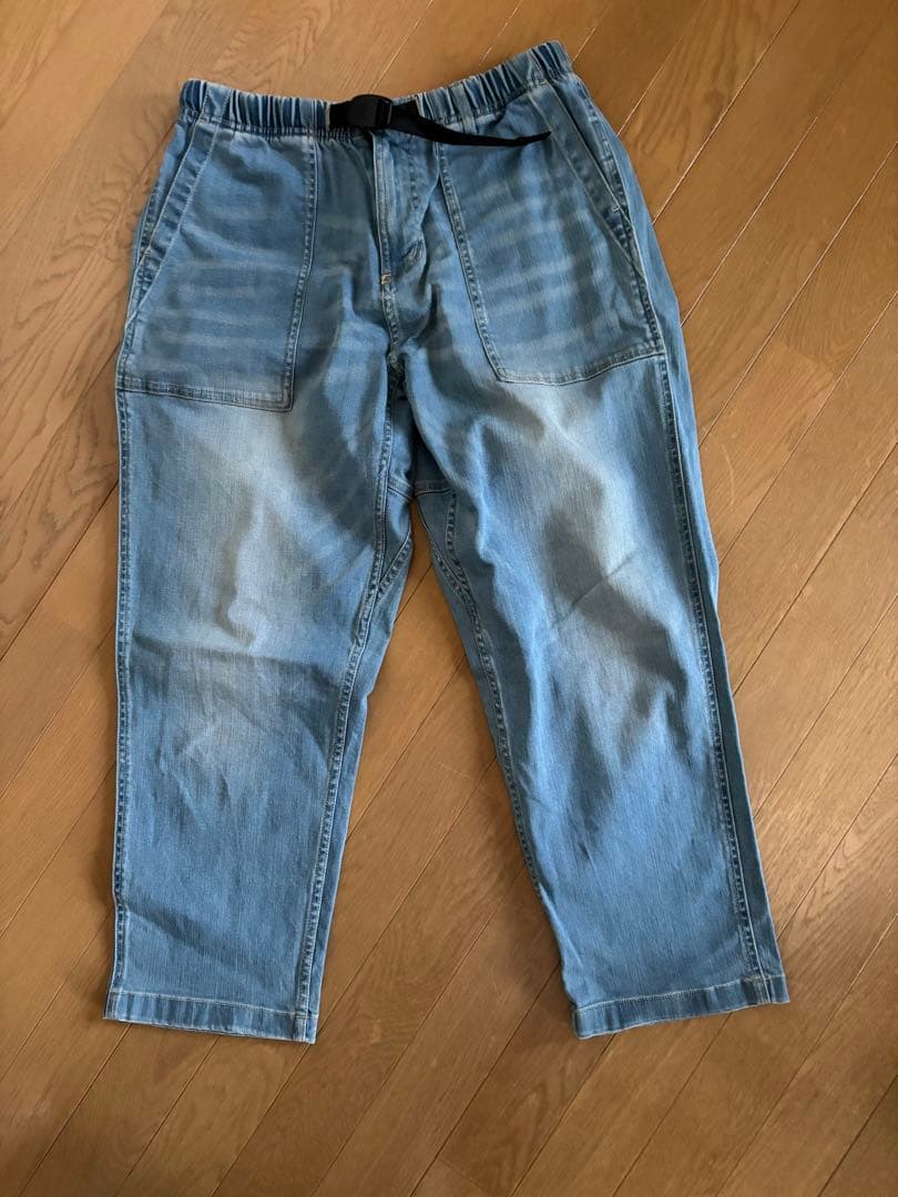 グラミチ☆Gramici☆デニムルーズテーパードパンツ☆GUP3-S2059☆M