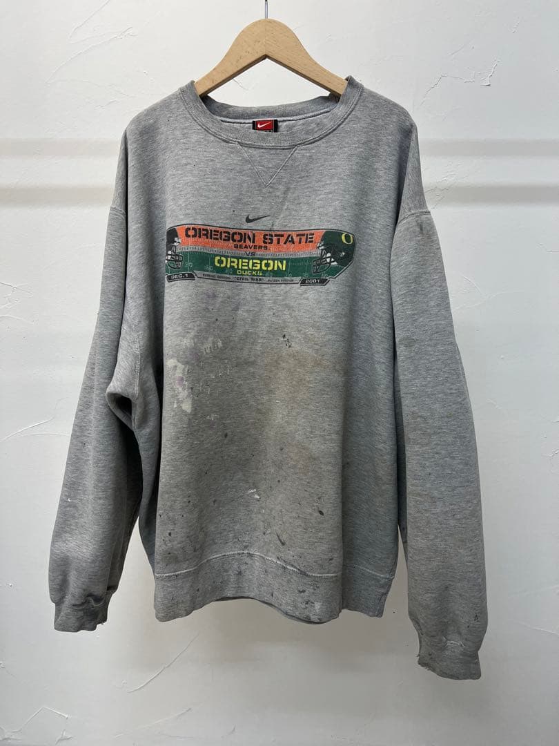 Nike Oregon State スウェット グレー　90s 00s