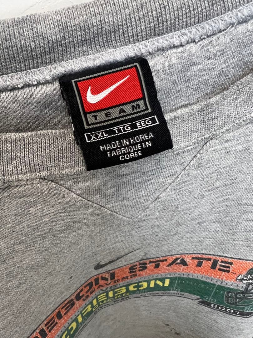 Nike Oregon State スウェット グレー　90s 00s