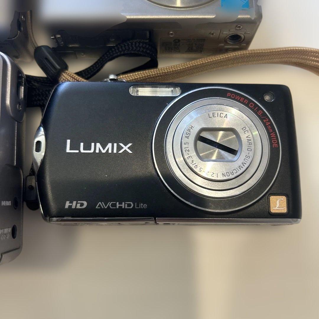 カメラとビデオカメラのセットジャンク