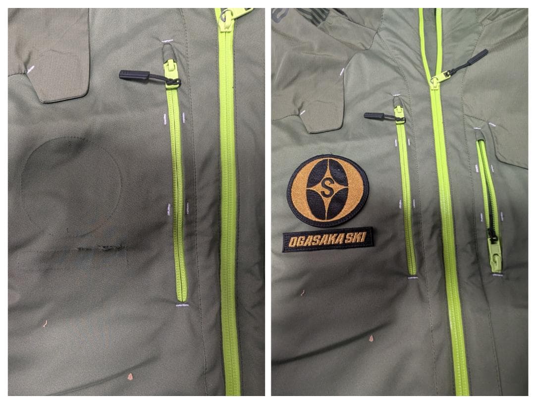 オガサカ.カタログ外.コーチウェア.上のみ.サイズM.訳あり.デサント