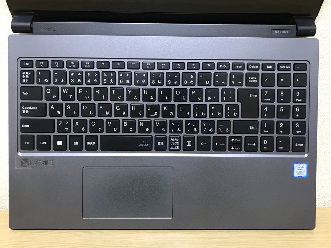 NEC LaVie NX750/J Win11 i7 16メモリ SSD