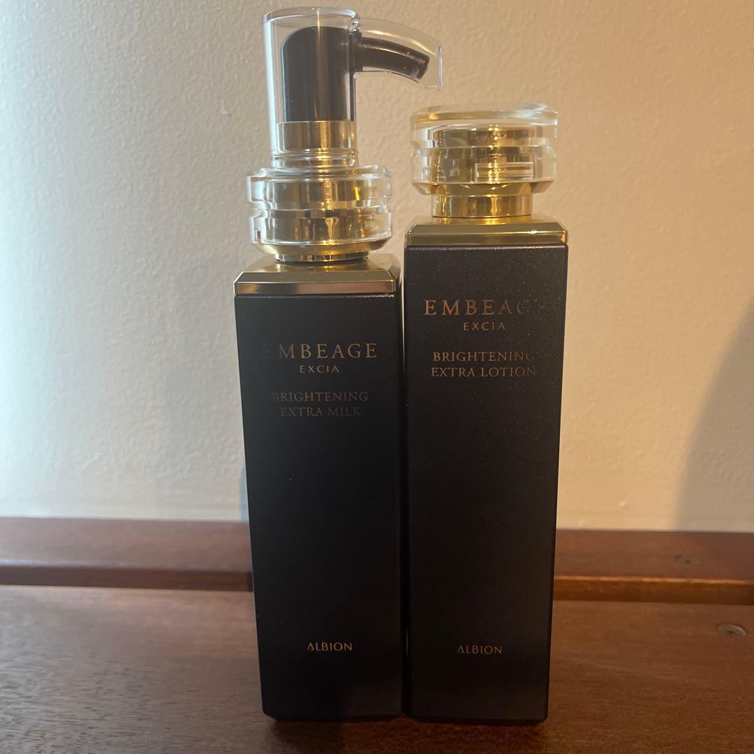 アルビオン アンベアージュ ブライトニング エクストラミルク✖️ローション