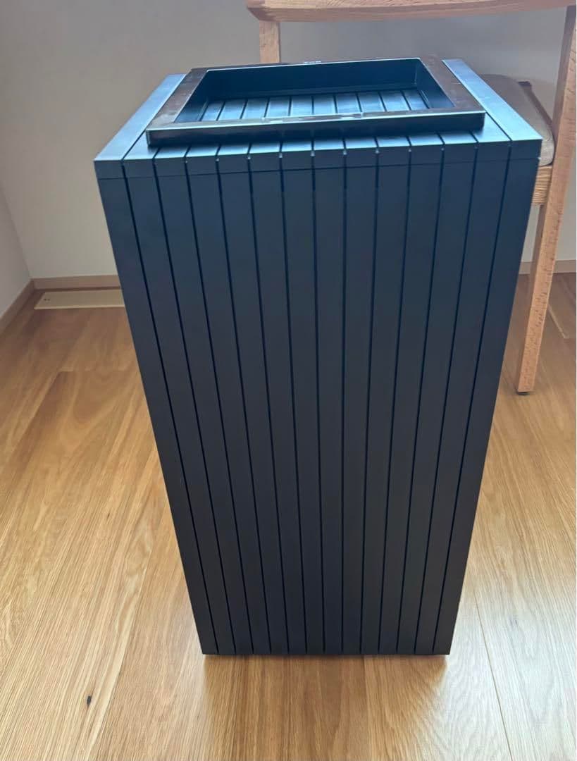 【新品】zita square ジータスクエア　ゴミ箱 ブラック　フィルター2個