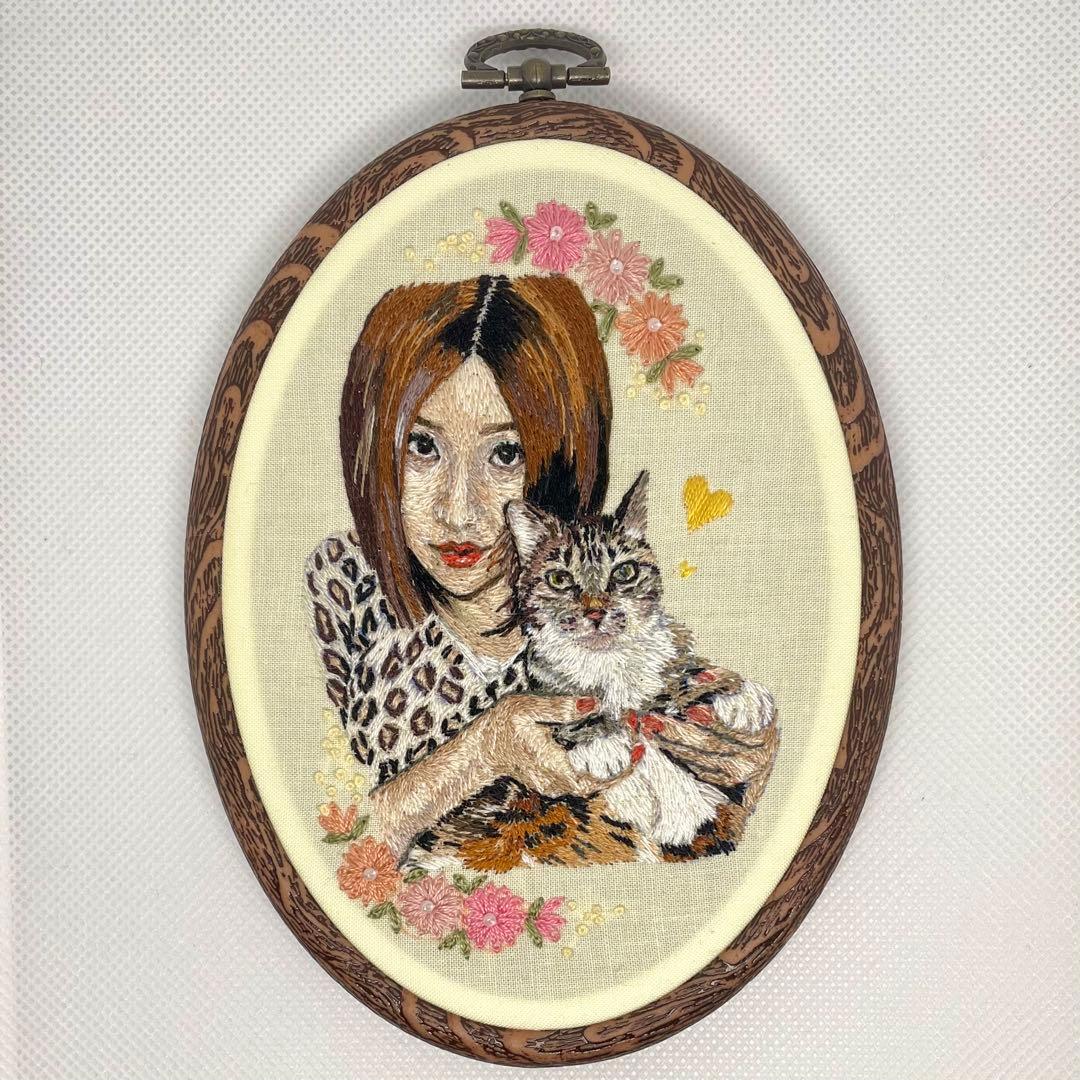 うきたん( *´꒳`* )♥様うちの子刺繍