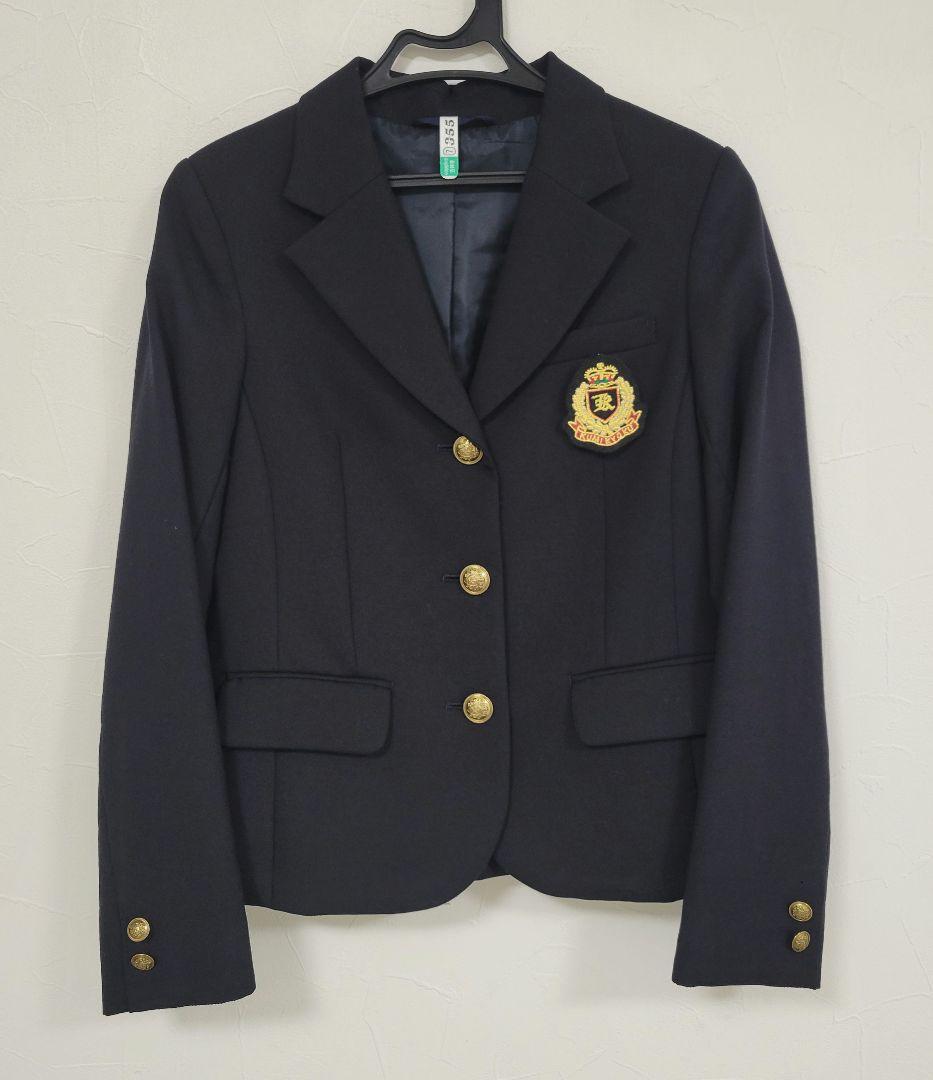 組曲 卒業式 セットアップ 140~150㎝ エンブレム付き 卒服