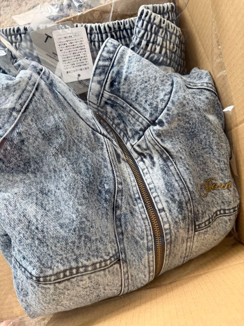 ル*ベ様 LÝFT × GOLD'S GYM Oversize Denim Ja