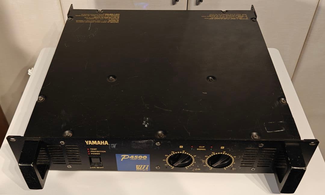 【動作良好】YAMAHA P4500 業務用パワーアンプ 450W+450W