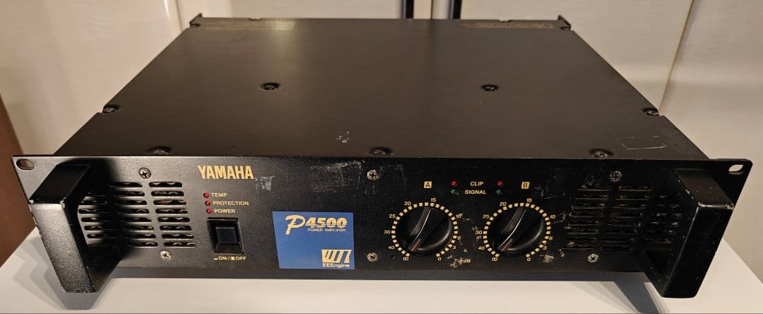 【動作良好】YAMAHA P4500 業務用パワーアンプ 450W+450W