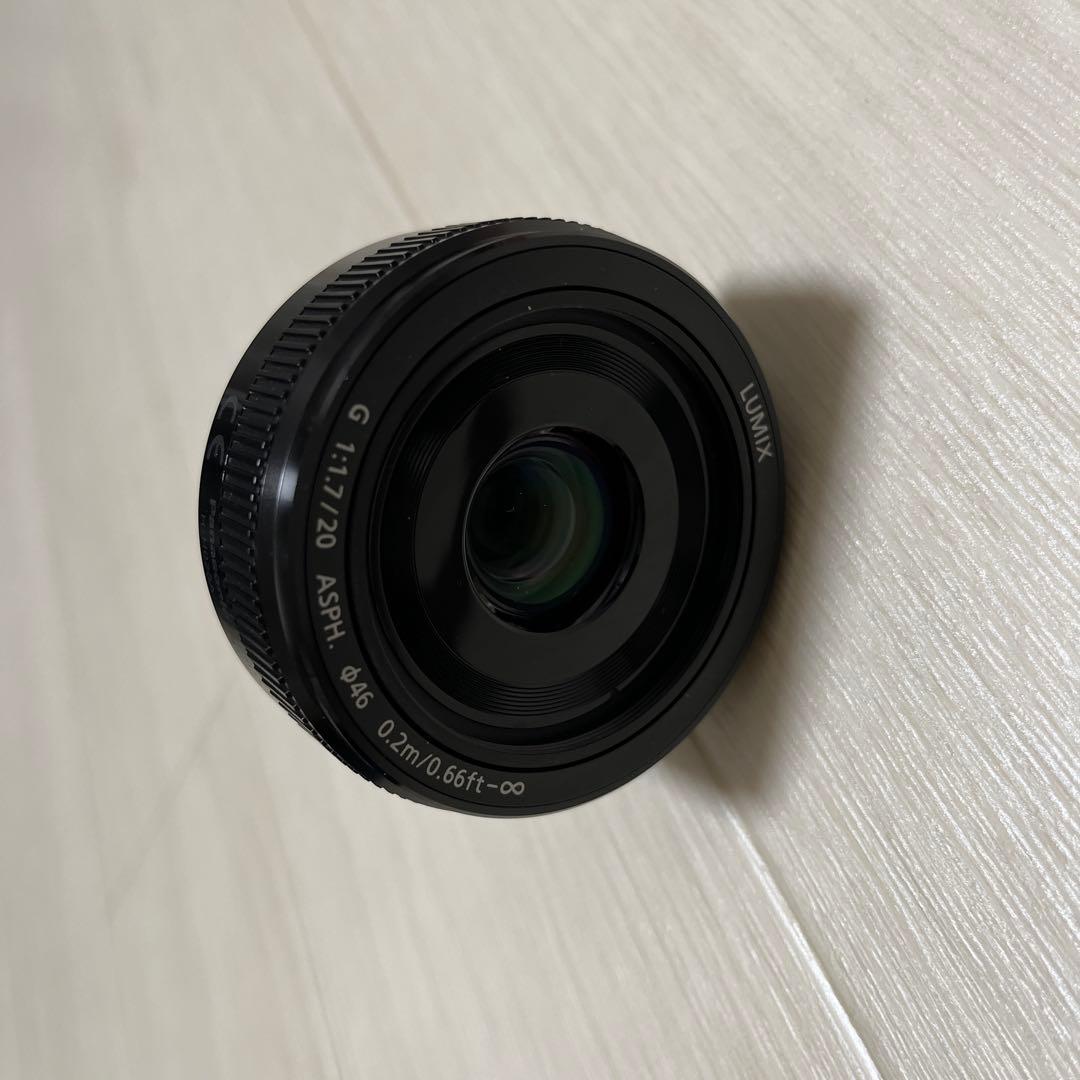 Panasonic LUMIX G 20mm F1.7 ASPH. 箱あり 美品