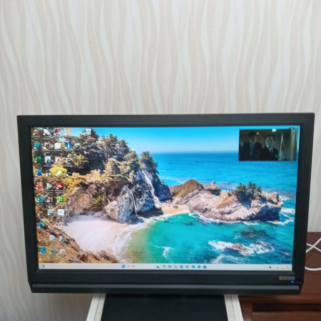 美品I・O DATA LCD-DTV223XBE B-CASカードリモコン取説付