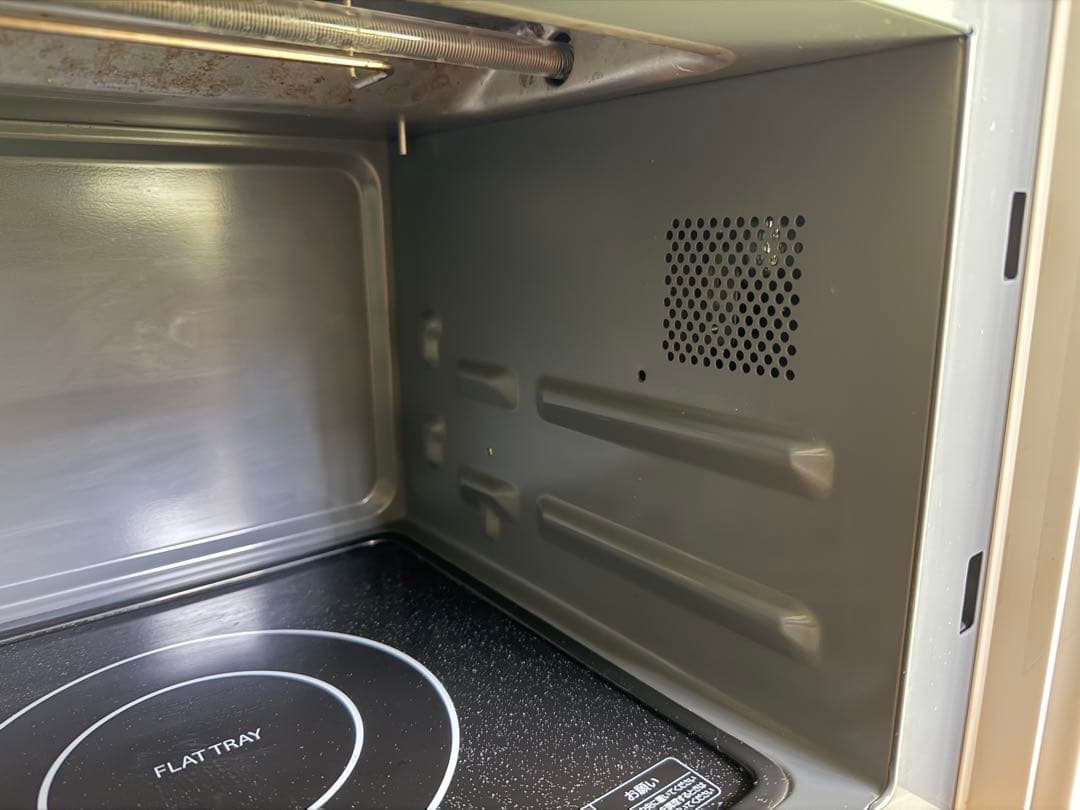 Natsu　TOSHIBA オーブンレンジ フラット 角皿・説明書付き