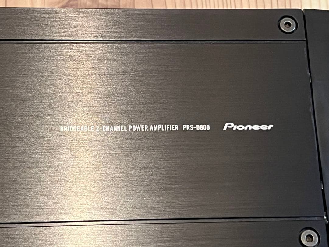 カロッツェリア　パイオニア　パワーアンプ PRS-D800