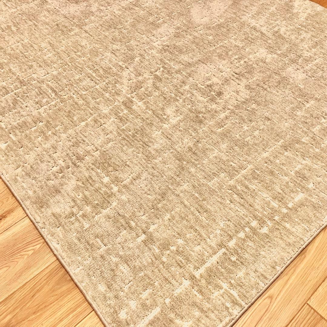 unico ラグ140×200 KORSAS(コルサス) アイボリー