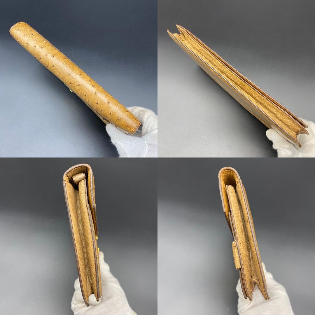 MORABITO モラビト　オーストリッチ ハンドバッグ　クラッチバッグ