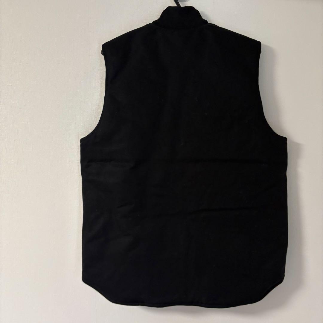 新品未使用 Carhartt ダックベスト ブラック キルティング Mサイズ