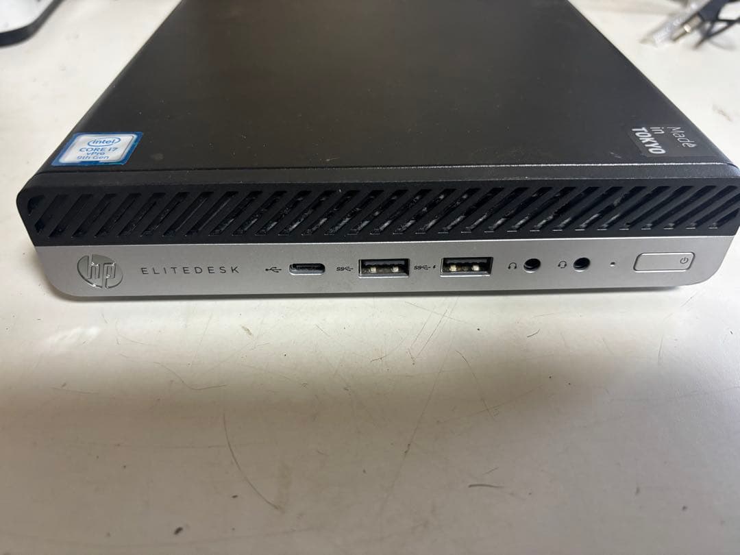 ミニPC Elitedesk 800 G5 Desklop mini I7 9700T