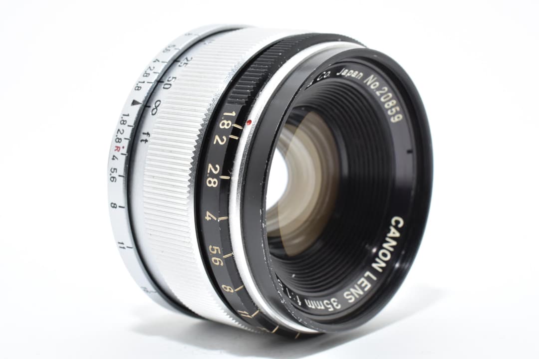 キヤノン Canon 35mm F1.8 L39 Leica 0340
