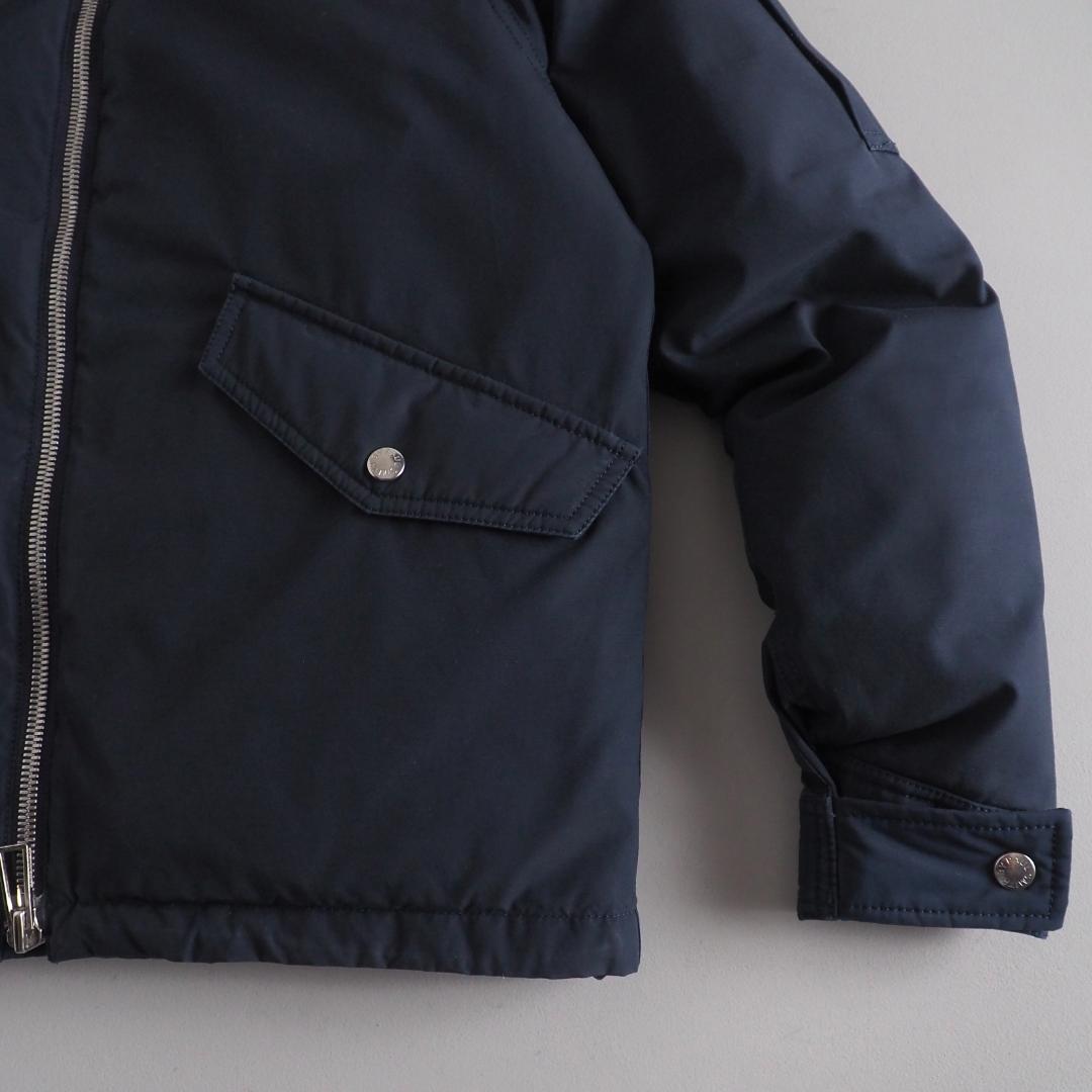 ポールスミス　ダウンジャケット　フーディ　ネイビー　美品