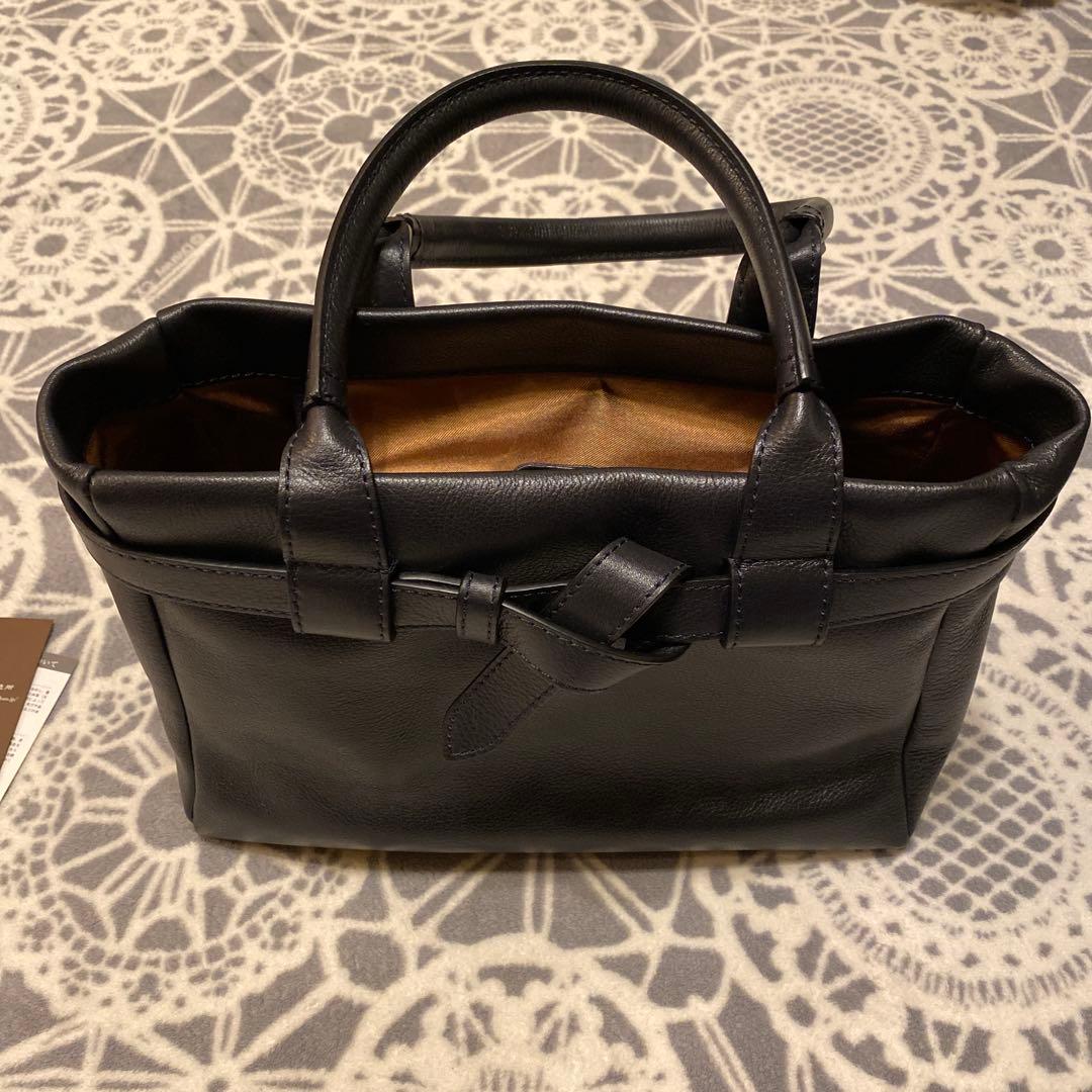 ぴ*ー様 土屋鞄製作所　バッグ ハンディカフェトート　ディープネイビー￼