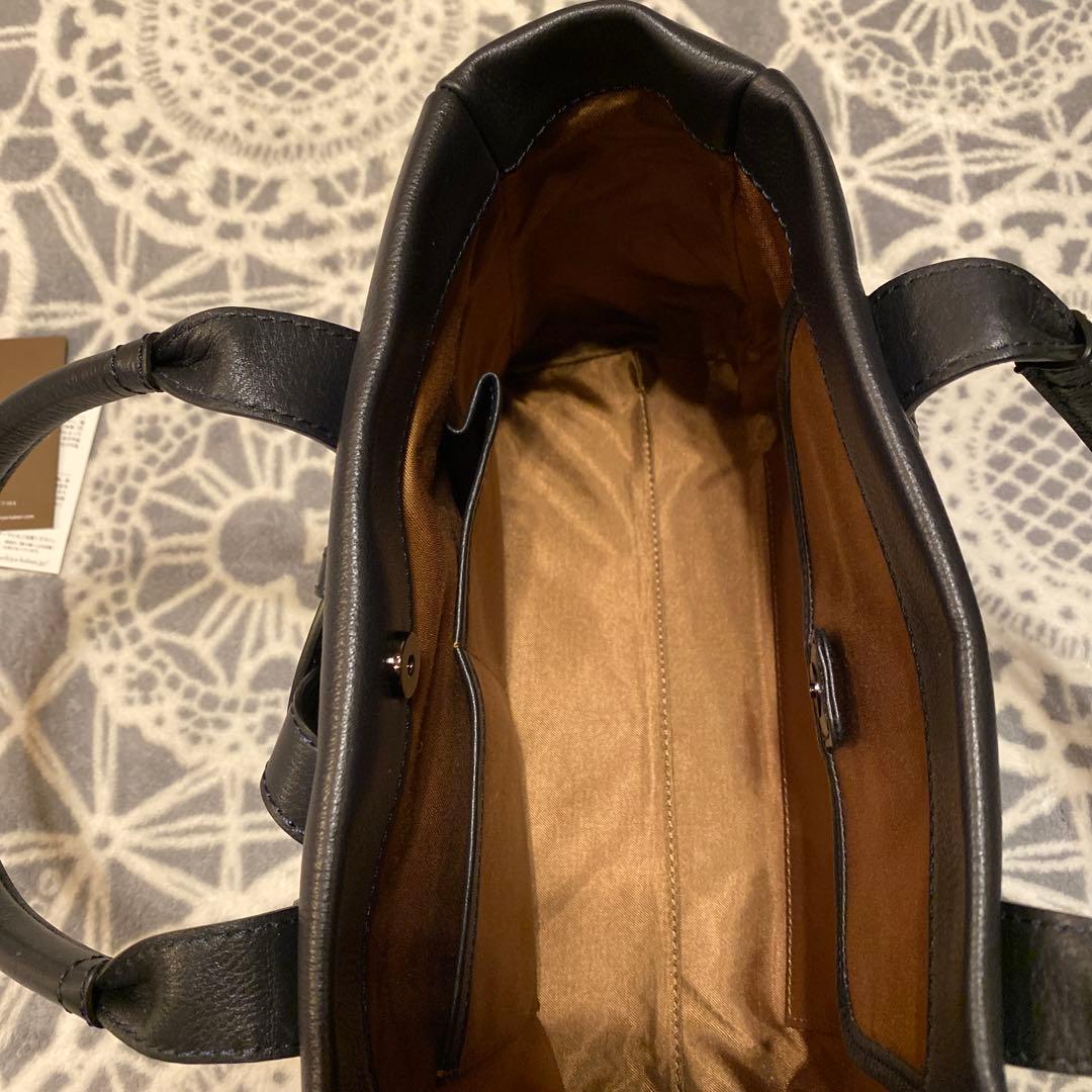 ぴ*ー様 土屋鞄製作所　バッグ ハンディカフェトート　ディープネイビー￼