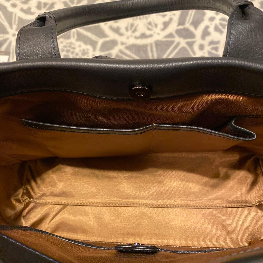 ぴ*ー様 土屋鞄製作所　バッグ ハンディカフェトート　ディープネイビー￼