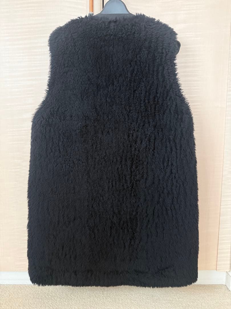 リラクス　ボアライナー　ファーベスト インナーベスト　黒　別注　美品