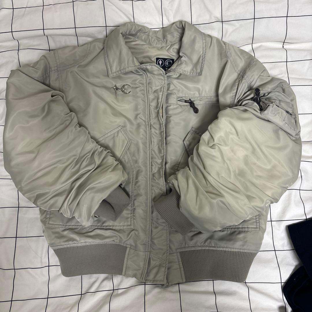 thug club サグクラブ 短丈フライトジャケット