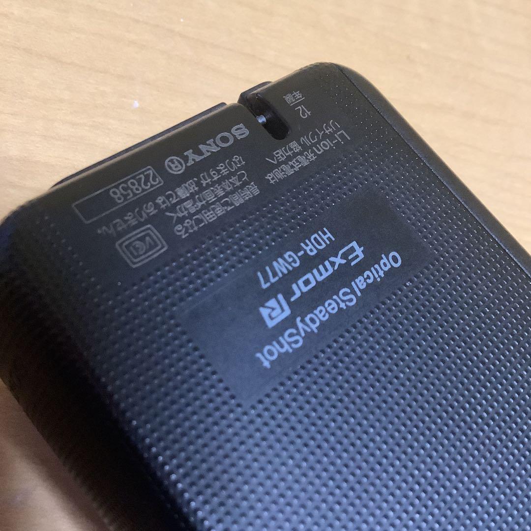 SONY 防水ハンディーカメラ HDR-GW77V ブラック