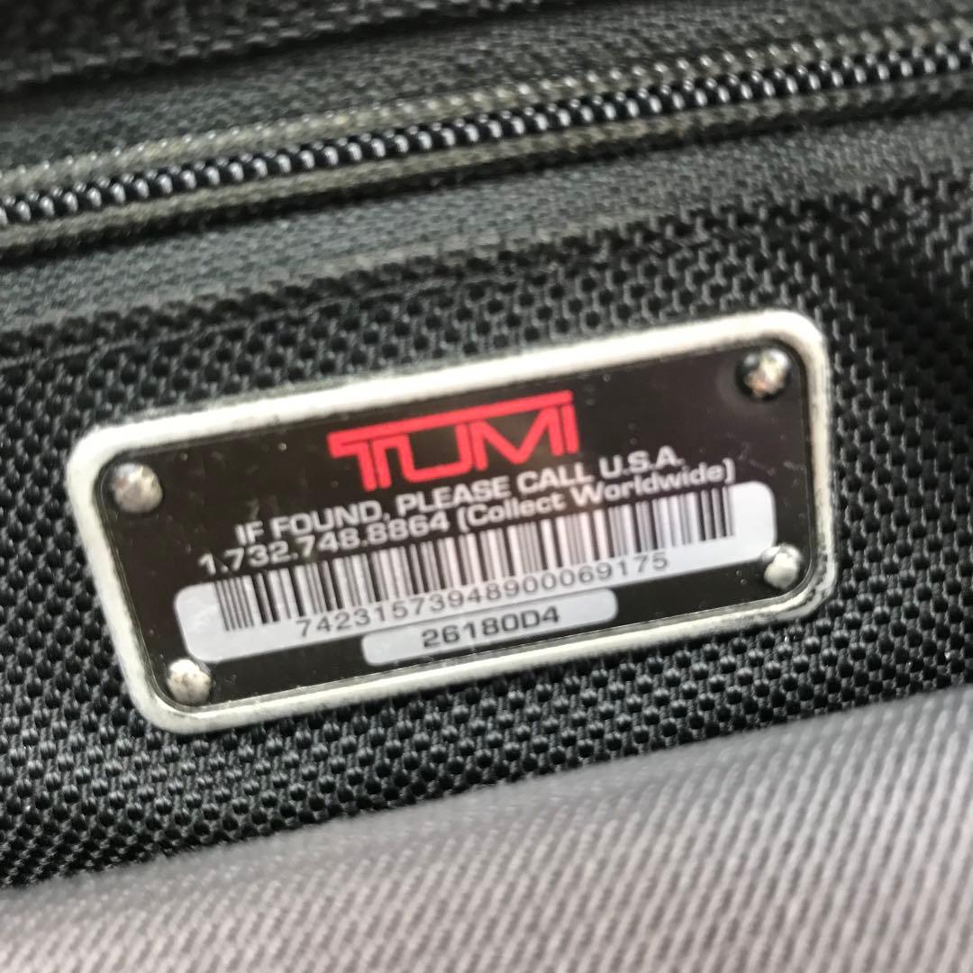 トゥミ TUMI ビジネスバッグ ブラック ナイロン 3way 26180D4