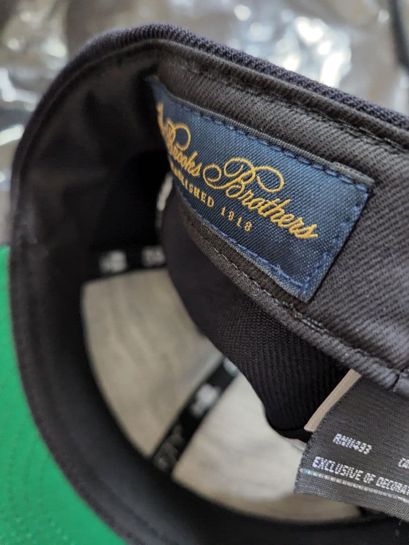 7 1/4 NEWERA Brooks Brothers ブルックスブラザーズ