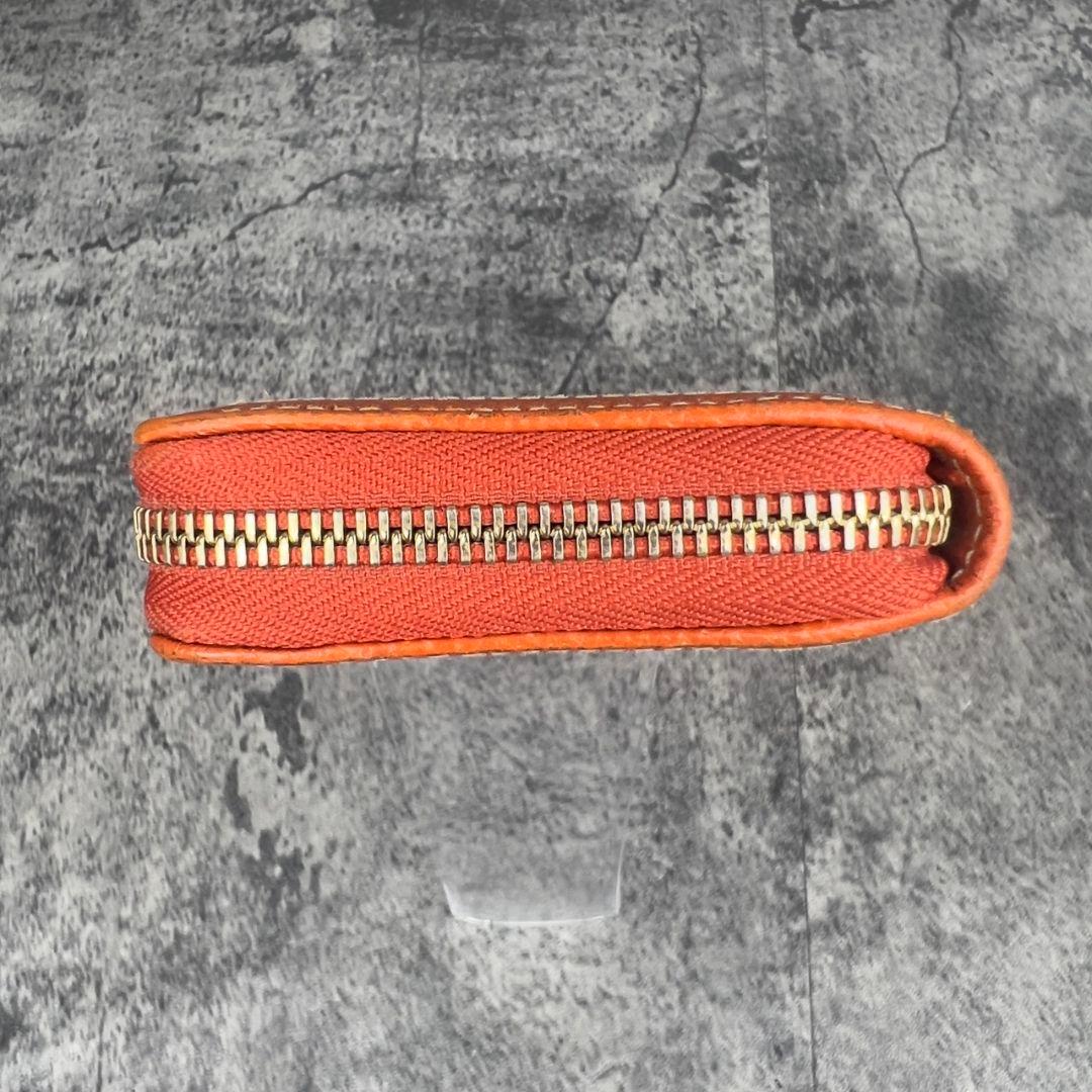 GUCCI GG柄 キャンバス レザー 長財布 インターロッキング チャーム