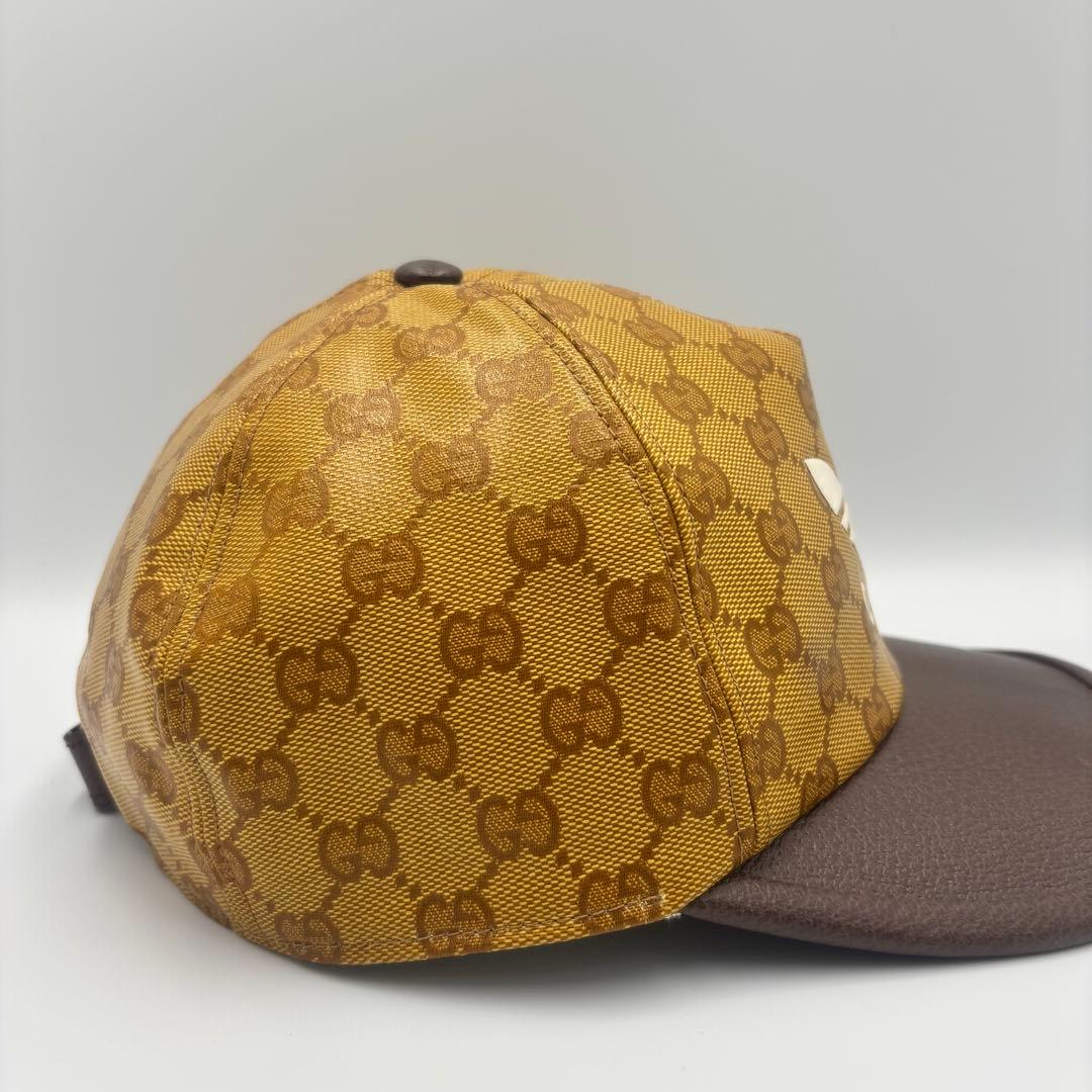 adidas アディダス ×GUCCI グッチ　キャップ M GG柄 帽子