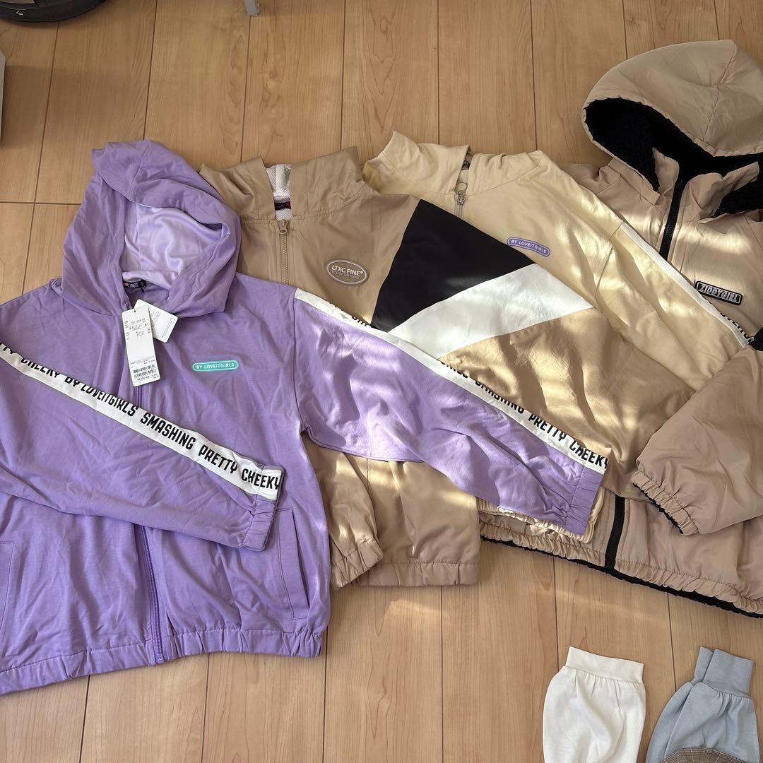 値下げ！激安！超大量まとめ売り　サイズ160 キッズ ラブトキなど　女の子衣類