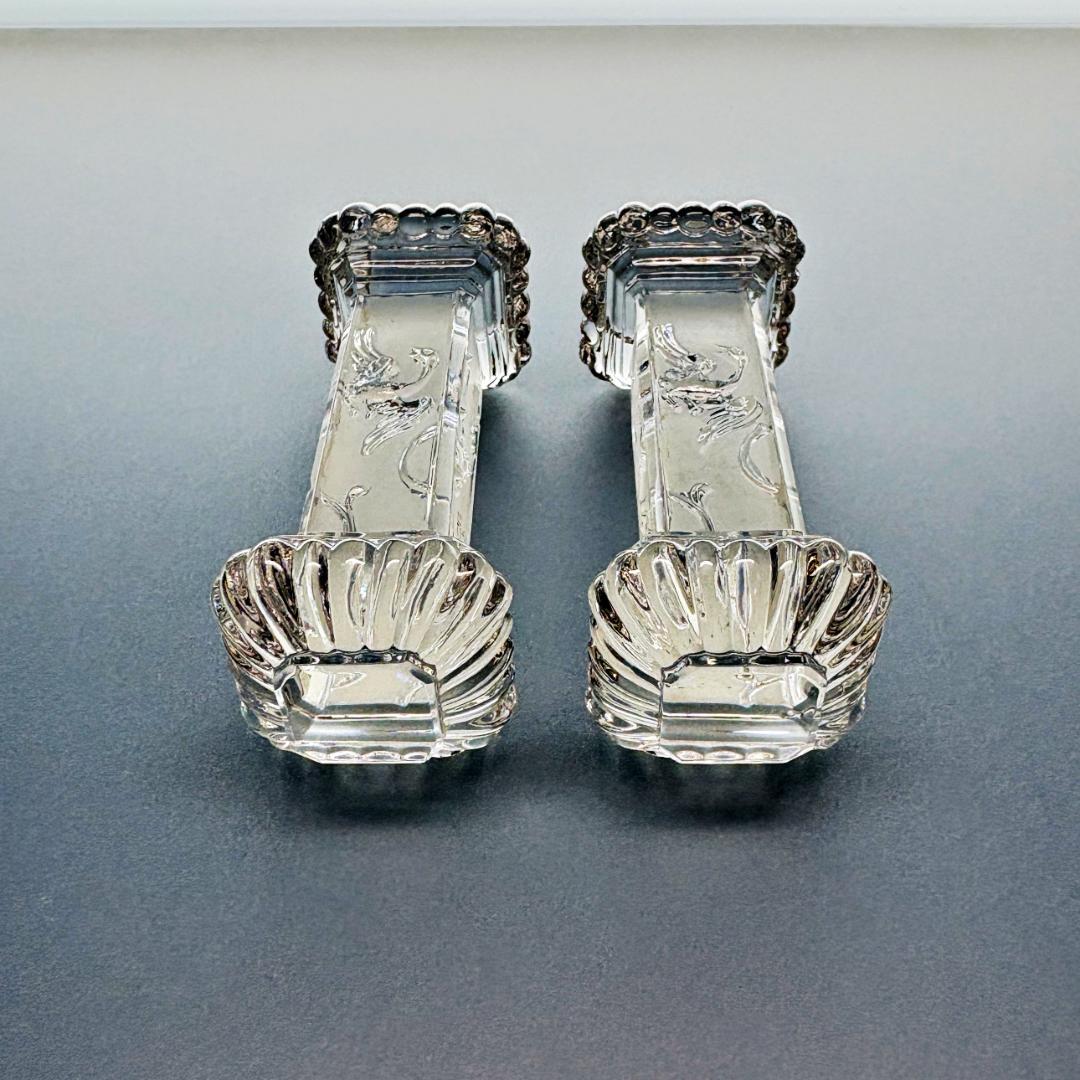 オールド バカラ ルネッサンス デポリ ナイフレスト 2個 ペア セット 箸置き