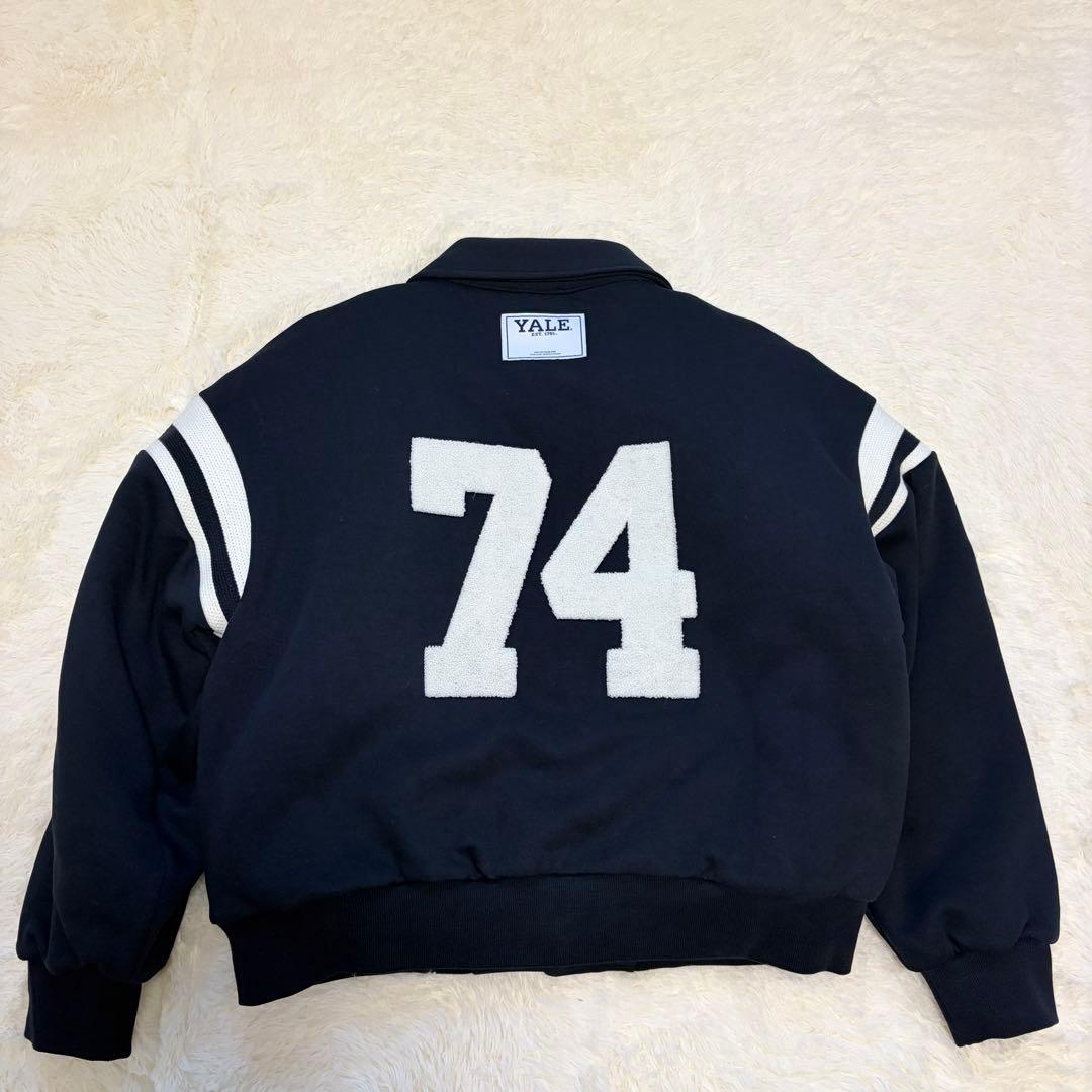 ZARA 完売品 Yale キルティングジャケット Lサイズ 美品✨スタジャン