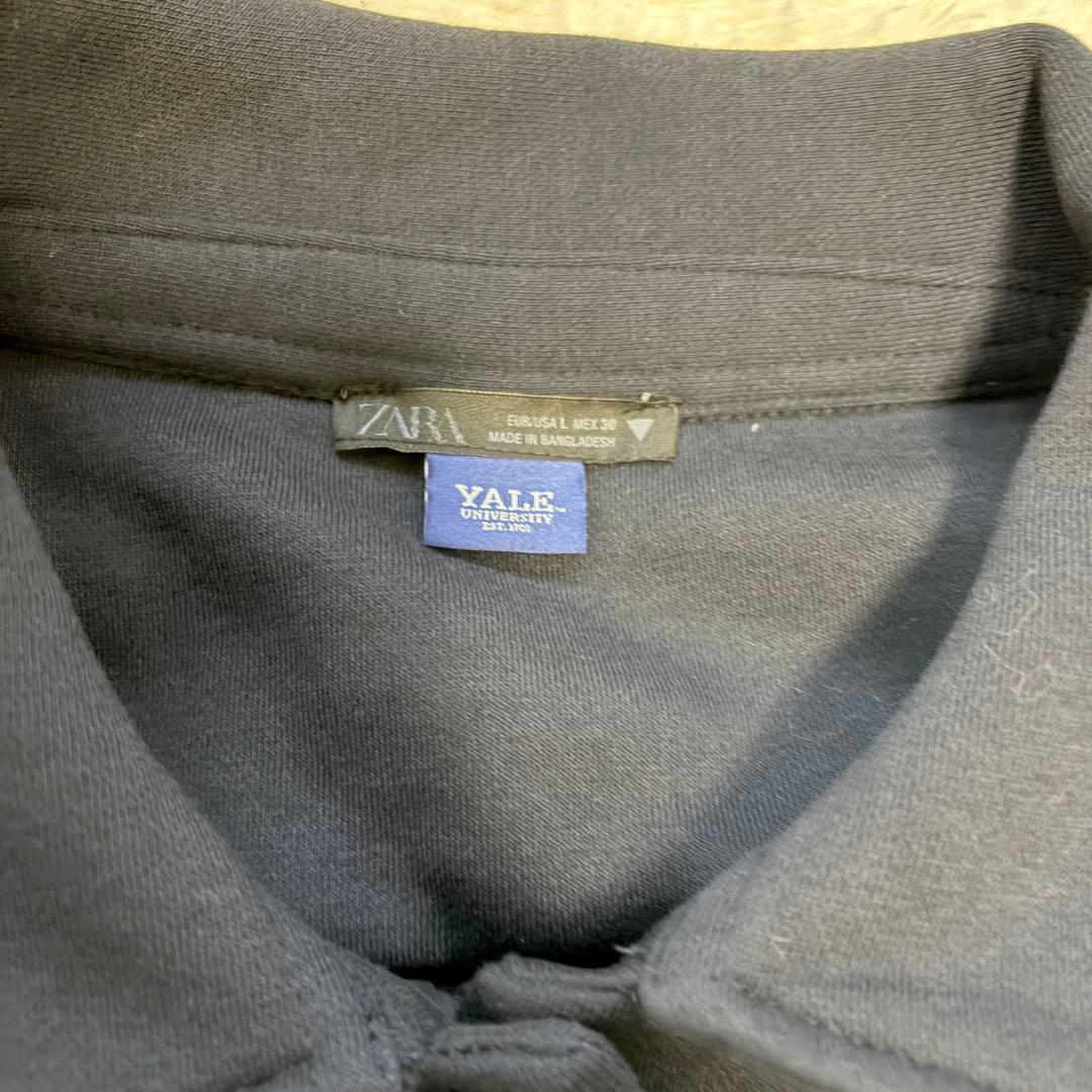 ZARA 完売品 Yale キルティングジャケット Lサイズ 美品✨スタジャン