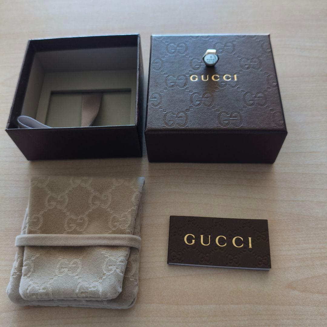 【未使用】GUCCI グッチ ピアス 片耳 ヘキサゴン