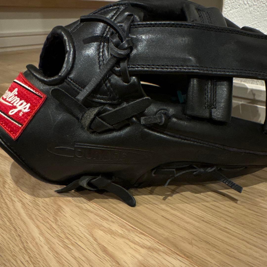 J*J様 Rawlings 軟式用グローブ ブラック