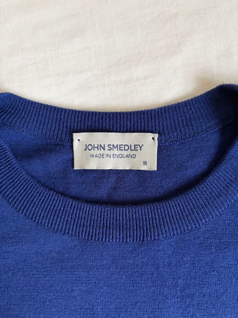 レア？ ジョンスメドレー M ブルー ウール