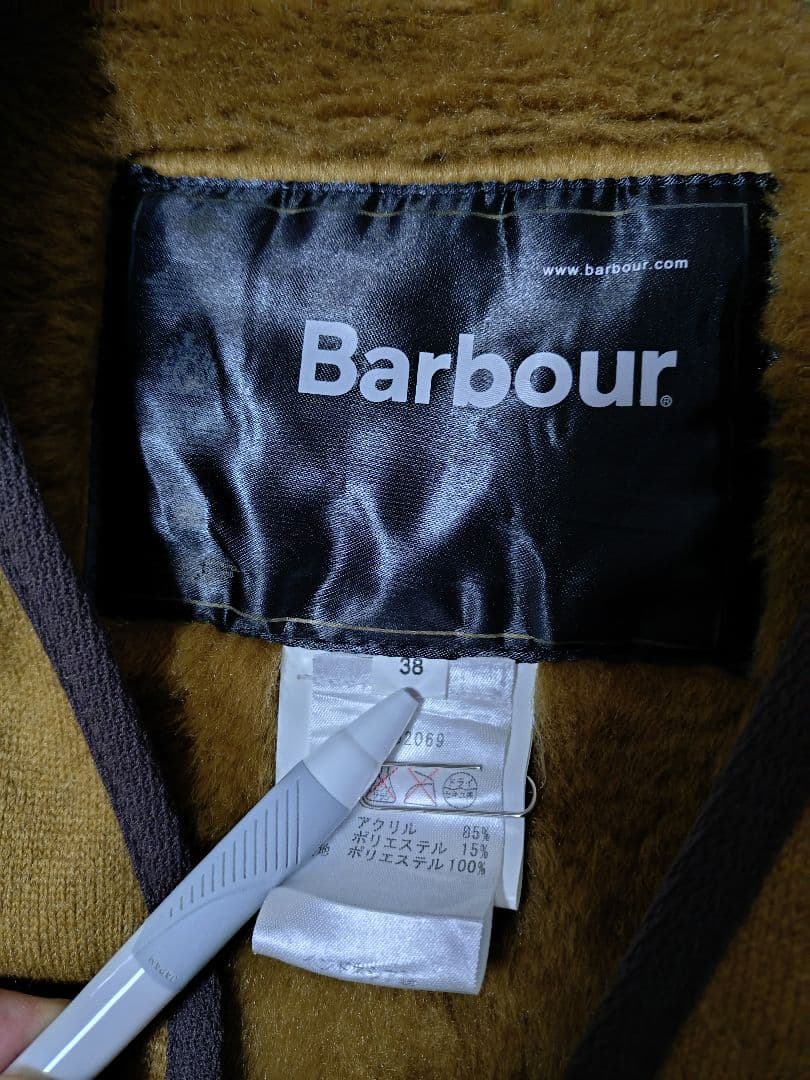 Barbour インナーベスト ブラウン　38