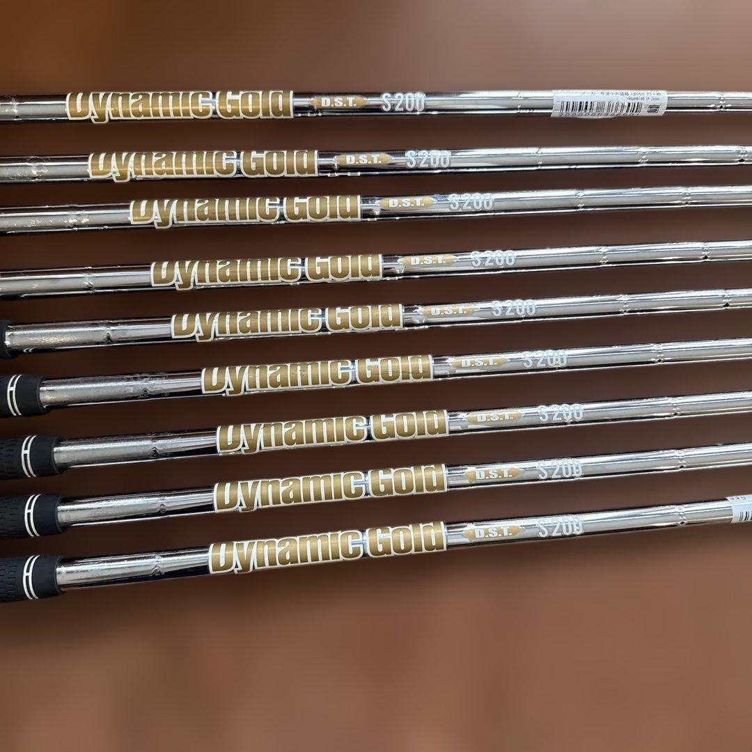 y*5様 スリクソン ZX7 アイアン　9本フルセット　ダイナミック　ゴールド