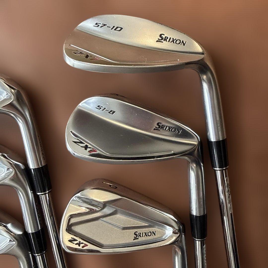y*5様 スリクソン ZX7 アイアン　9本フルセット　ダイナミック　ゴールド