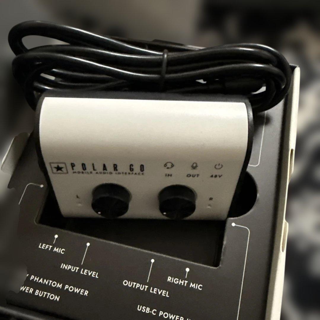 Polar Go オーディオインターフェース +48Vマイク内蔵 最終価格