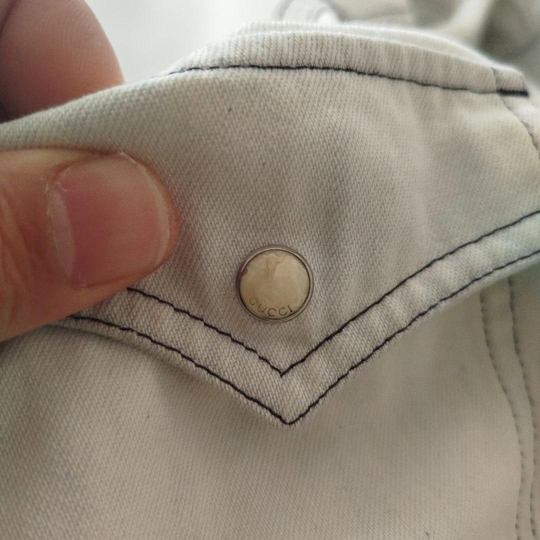 GUCCI イタリア製 ウエスタンシャツ 44 made in italy 正規