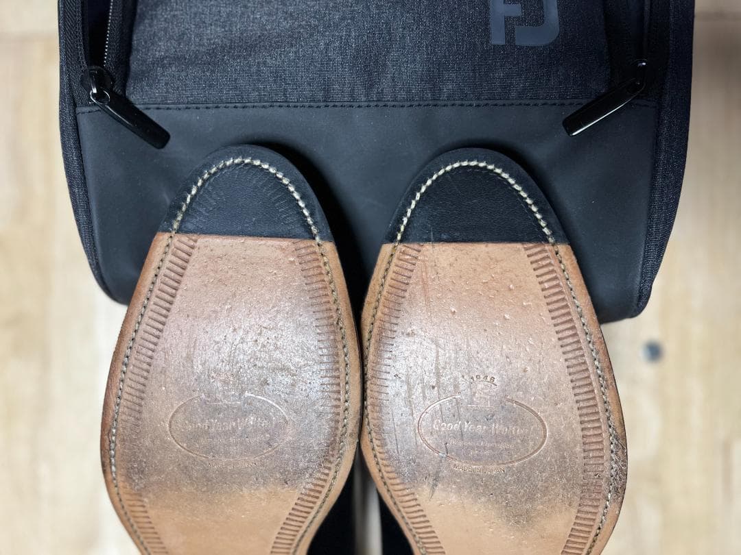 スコッチグレイン 　 ブラックドレスシューズ　27.0cm 3E