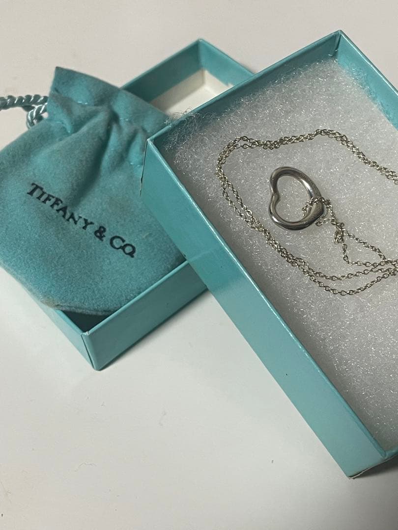 Tiffany & Co. オープンハート ネックレス